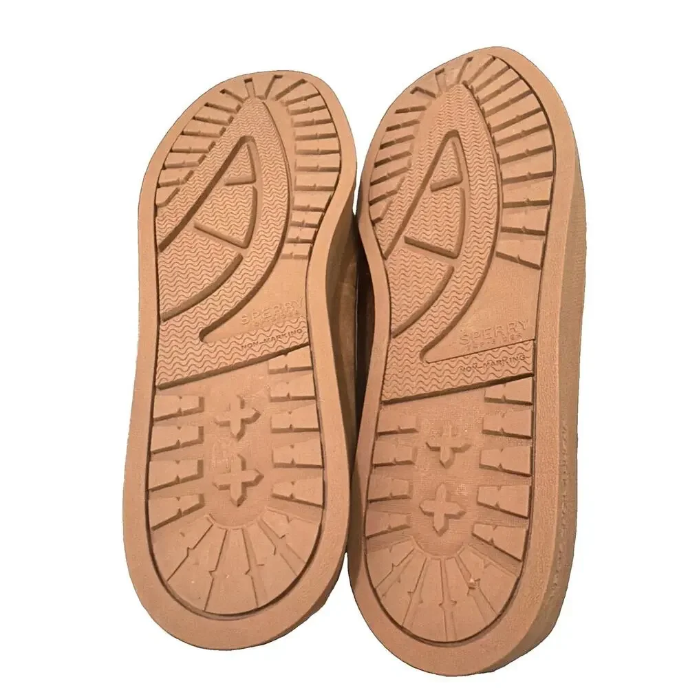SPERRY Women's 10M Top-Sider Intrepid Leather Boat Deck Shoes Footwear (SRC)